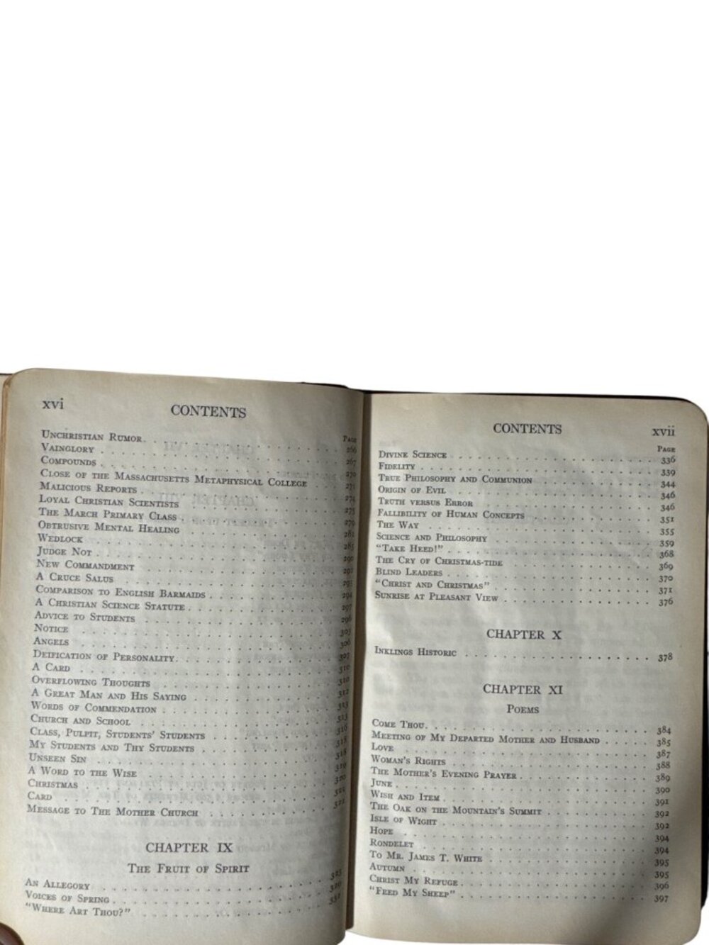 Antique Miscellaneous Writings 1883-1896 By Mary Baker Eddy Hardcover Book - Picture 8 of 16
